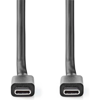 Afbeelding van Nedis Ccgl64020Bk20 Usb Kabel 3.2 Gen 2X2 C&amp;Trade; Male 100 W 4K@60Hz 20 G