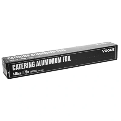 Image de Papier Aluminium avec Boite Distributrice 75 m x 440 mm Vogue 480x65x65mm
