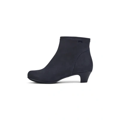 Afbeelding van Camper Helena Enkellaarsjes met plateauzool, Dames, Maat: 36, Navy Leer