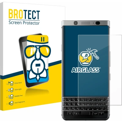 Afbeelding van BROTECT Screenprotector voor BlackBerry Keyone Folie Beschermfolie Beschermglas transparant