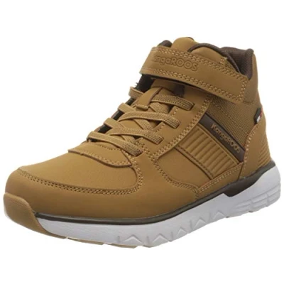 Afbeelding van KangaROOS High K TS CASPO EV RTX Sneakers, voor jongens, bruin Tan Dk, 33 EU, Braun Dk.