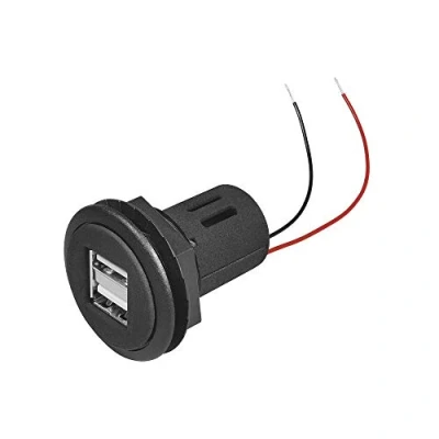 Afbeelding van ProCar 2x USB aansluiting voor inbouw montage 0,15 meter