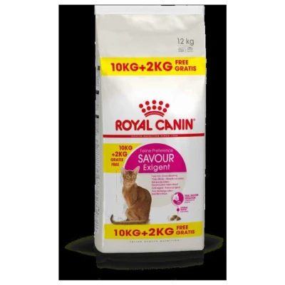 Afbeelding van Royal Canin Savour Exigent Kattenvoer 10+2 kg Bonusbag