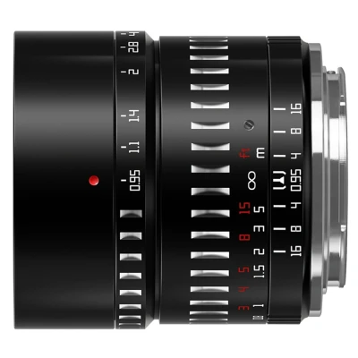 Afbeelding van TTArtisan APS C 50mm F/0.95 Nikon Z mount Black + Silver