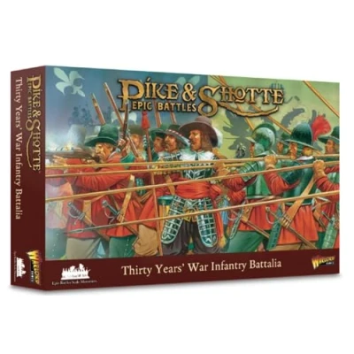 Afbeelding van Warlord Games Thirty Years War Infantry Battalia Plastic miniaturen voor snoek en shot epische gevechten zeer gedetailleerd tafeloorlogsspellen