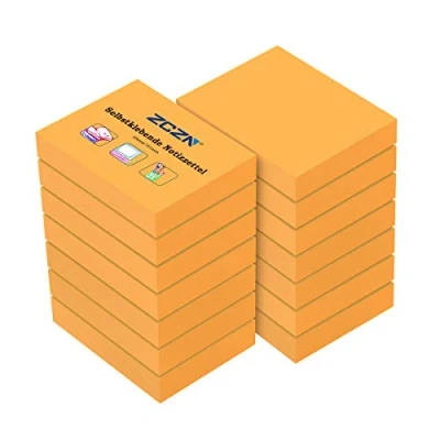 Afbeelding van ZCZN 14 blokken à 100 vellen, zelfklevend, 51 x 38 mm, oranje