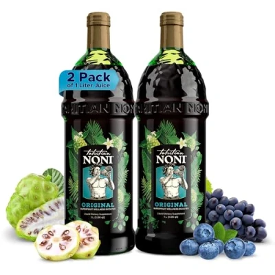 Image de Morinda Lot de 2 bouteilles jus tahitien Noni 1 l