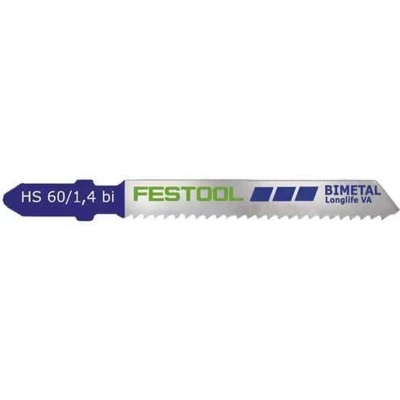 Afbeelding van Festool Decoupeerzaagblad HS 60/1,4 BI VA/5 (5 stuks)
