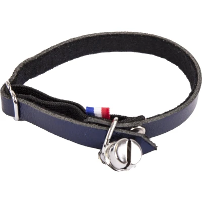 Afbeelding van Martin Halsband Kat Dakota Leer Blauw