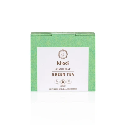 Afbeelding van Khadi Groene thee zeep 100 gram
