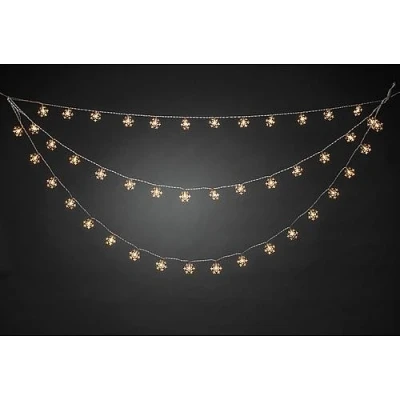 Afbeelding van Konstsmide Lichtgordijn Buiten Energielabel: G (A G) 44 LED Warmwit