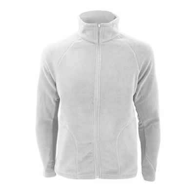Afbeelding van Result Micron Trainingsjack voor heren, fleece, Wit.