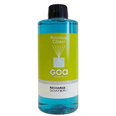 Afbeelding van Goa navulfles 500 ml patchoeli citroen