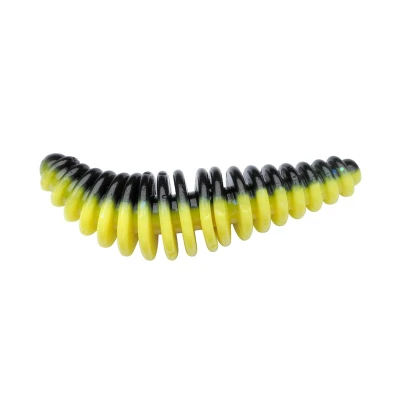 Afbeelding van Berkley Powerbait Power Pupa Softbait 45mm Black/Snsne Ylw Shad