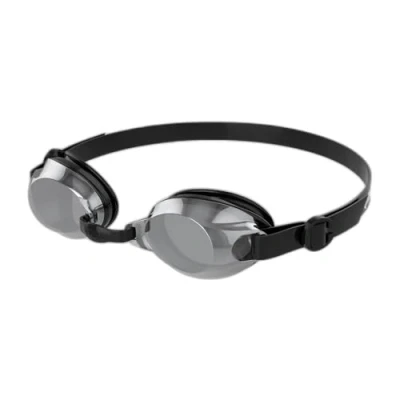 Afbeelding van Speedo Jet Mirror zwembril, zwart wit chroom, Eén maat