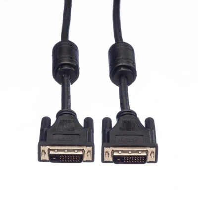 Afbeelding van ROLINE Monitorkabel DVI, M/M, (24+1) dual link, 2 m