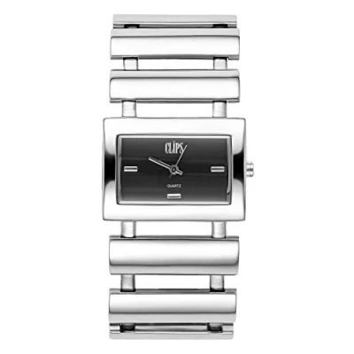 Afbeelding van Clips 553 2013 48 Horloge Staal Zilverkleurig Ø 28 mm