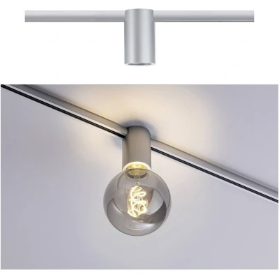 Afbeelding van Paulmann Socket Plafondlamp URail E27 Chroom (mat)