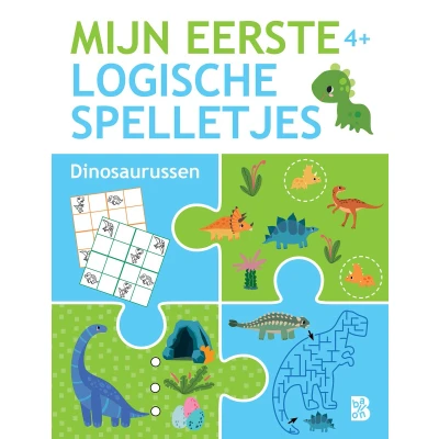 Afbeelding van Logisch denken 1 Mijn eerste logische spelletjes 4+ Dino&#039;s
