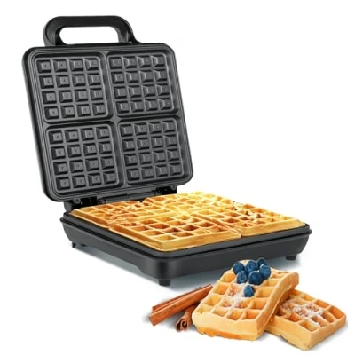 Afbeelding van Teesa TSA3224 Wafelijzer, voor vier wafels