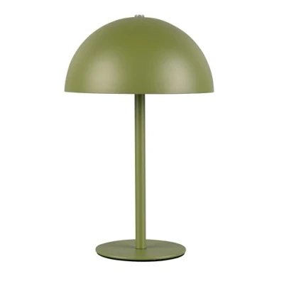 Afbeelding van REALITY MUNOZ Tafellamp Groen incl. 1x SMD 1,3 W 4 stappen TOUCH USB aansluiting Oplaadbaar Snoerloos