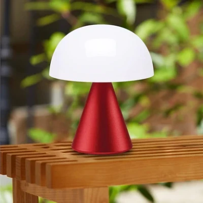 Afbeelding van Lexon Mina Large Tafellamp 17 X Ø14 Cm Donkerrood