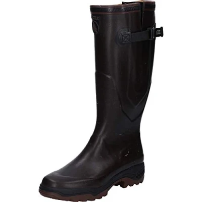 Afbeelding van Aigle Parcours Regenlaarzen, Heren, Maat: 45, Brun Natuurrubber