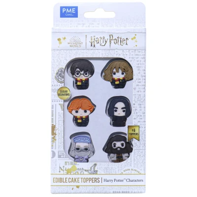 Afbeelding van PME Harry Potter Karakters Suikerdecoratie 6st.