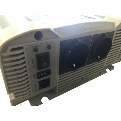 Afbeelding van Xenteq PurePower zuivere sinus omvormer PPI 1500 212CP 1500W Nieuw model met app functie!