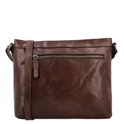 Afbeelding van Hide &amp; Stitches Westland Shoulderbag dark brown