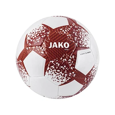 Afbeelding van Lightbal Glaze Wit/wijnrood/fluo oranje