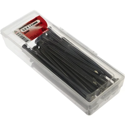 Afbeelding van Deltafix Draadnagels Platkop 5.0x125mm Blank 1000 Gr.
