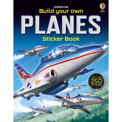 Afbeelding van Build Your Own Sticker Book Planes