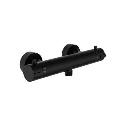 Afbeelding van Douchemengkraan LONDON thermostatisch 5,5 cm matzwart