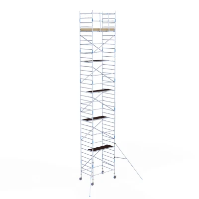 Afbeelding van Rolsteiger Alumexx Basic Schoren L190xB135cm 12.20m werkhoogte Carbon Deck platformen