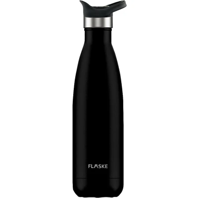 Afbeelding van FLASKE Sports Bottle Night RVS Drinkfles van 500ML Geschikt als waterfles, thermosfles en thermoskan
