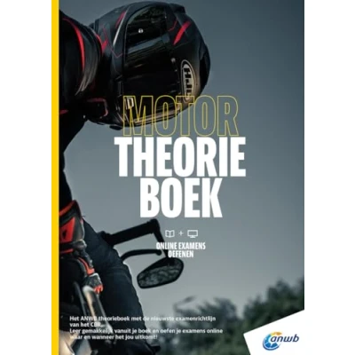 Afbeelding van Theorieboek Rijbewijs A + online examens oefenen