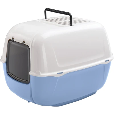 Afbeelding van Ferplast Kattentoilet Prima Kattenbak 52.5x39.5x38 cm Blauw