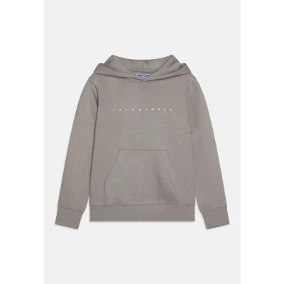 Afbeelding van Jack &amp; Jones Junior Jjestar JJ NOOS JNR WHS Hoodie voor kinderen, Maat: 128, Ultimate grey/white