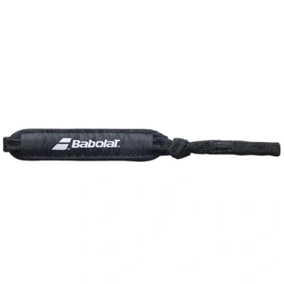 Afbeelding van Babolat Wrist Strap Polsband Black Zwart Padel Accessoires