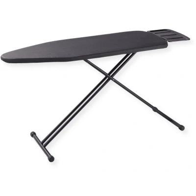 Afbeelding van SensaHome Strijkplank Inklapbare Strijktafel met Stoomunithouder 110x33cm Denim Black