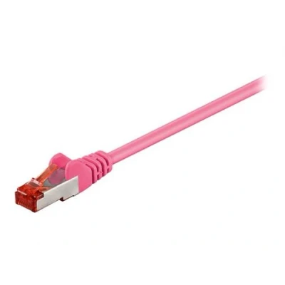 Image de MicroConnect Câble réseau RJ 45 (M) pour 20 m SFTP, PiMF CAT 6 sans halogène, bloqué rose