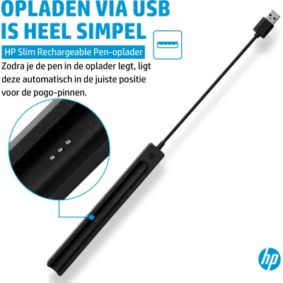 Afbeelding van HP Slim Pen Charger Touchpen laadstation Zwart