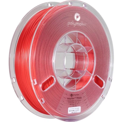 Afbeelding van Polymaker PD01003 PolyFlex TPU 95A Filament Flexibel 1.75 mm 750 g Rood 1 stuk(s)