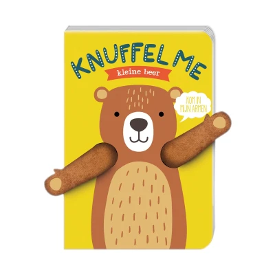 Afbeelding van Image books kartonboek knuffel me kleine beer