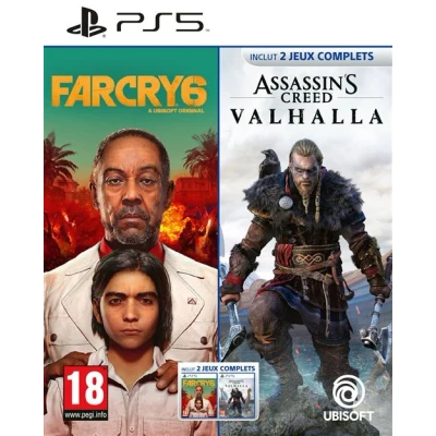 Afbeelding van COMPILATION AC VALHALLA + FAR CRY 6 PS5