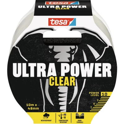 Afbeelding van Tape Tesa 56496 48mmx10m Ultra Power Clear transparant