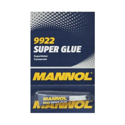Afbeelding van MANNOL Super Glue 9922 Universele lijm, kit Blisterverpaking, Tube 3
