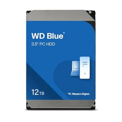Afbeelding van WD Blue Vaste schijf 12 TB intern 3.5&quot; SATA 6Gb/s 7200 tpm buffer: 512 MB