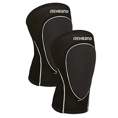 Afbeelding van Rehband PRN handbal kniebeschermers, volleybal pads, &amp; volleybal, kleur: zwart, 1 paar, maat: M